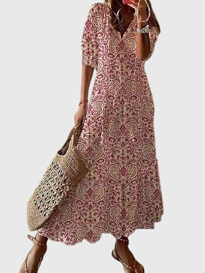 Amalia™ | Boho Vintage Sukienka Letnia