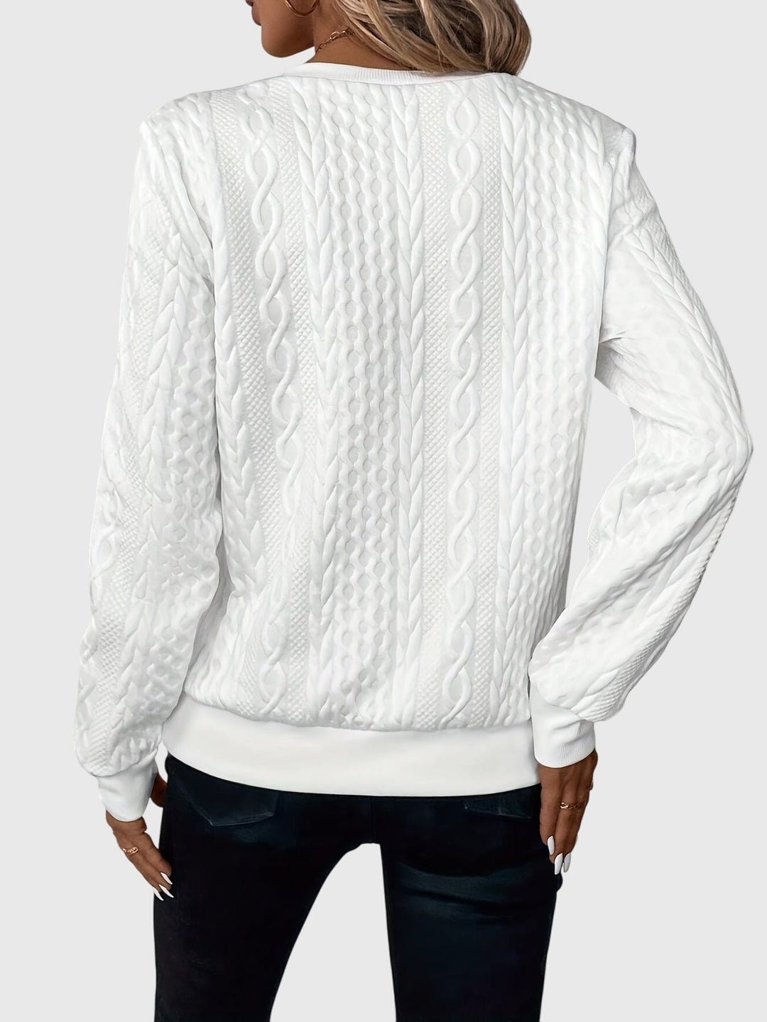 Nora™ | Sweter z zamkiem błyskawicznym