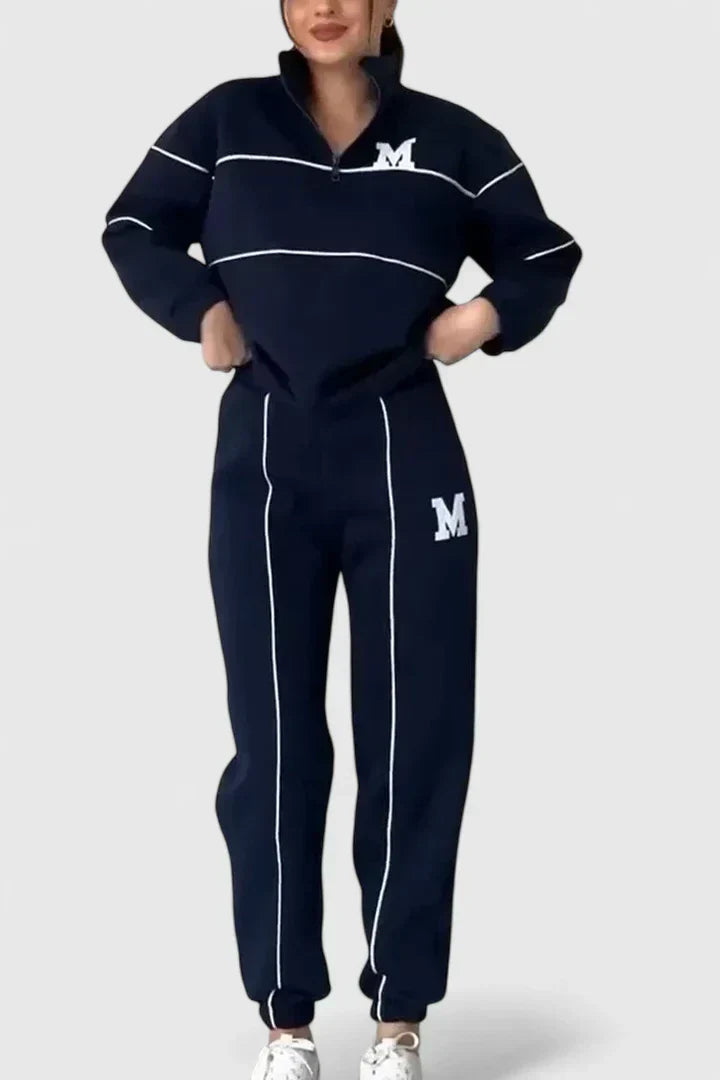 Alessyanna | Wygodny Dwuczęściowy Zestaw Wypoczynkowy