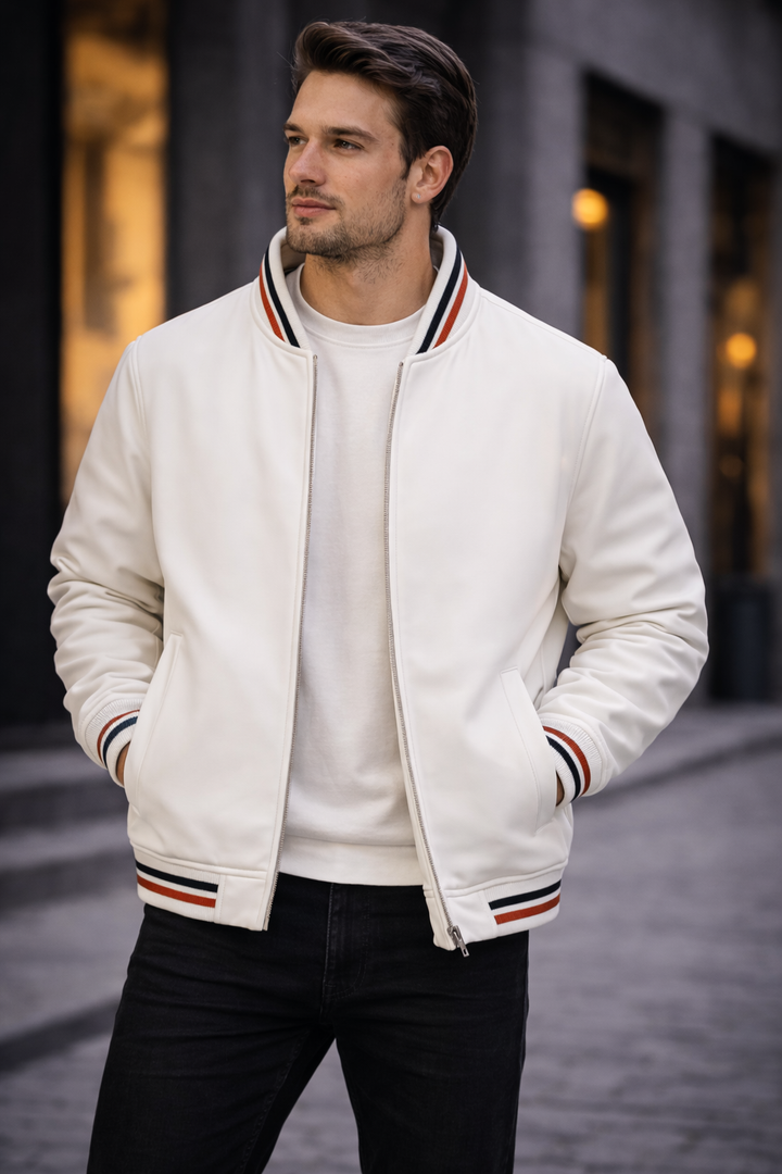 Morin – Stylowa kurtka bomber w paski