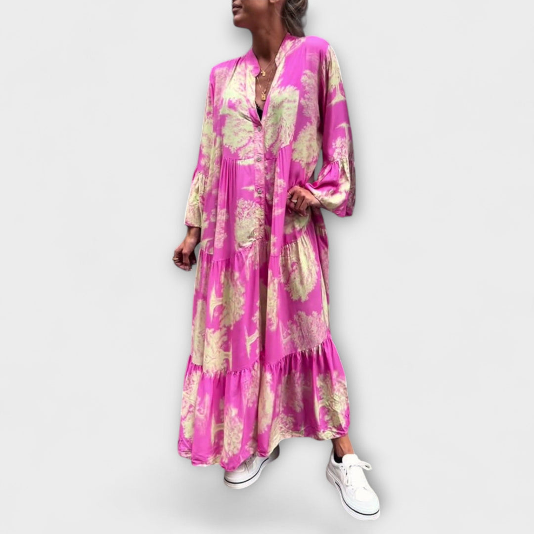 Mariveth | Elegancka Maxi Sukienka