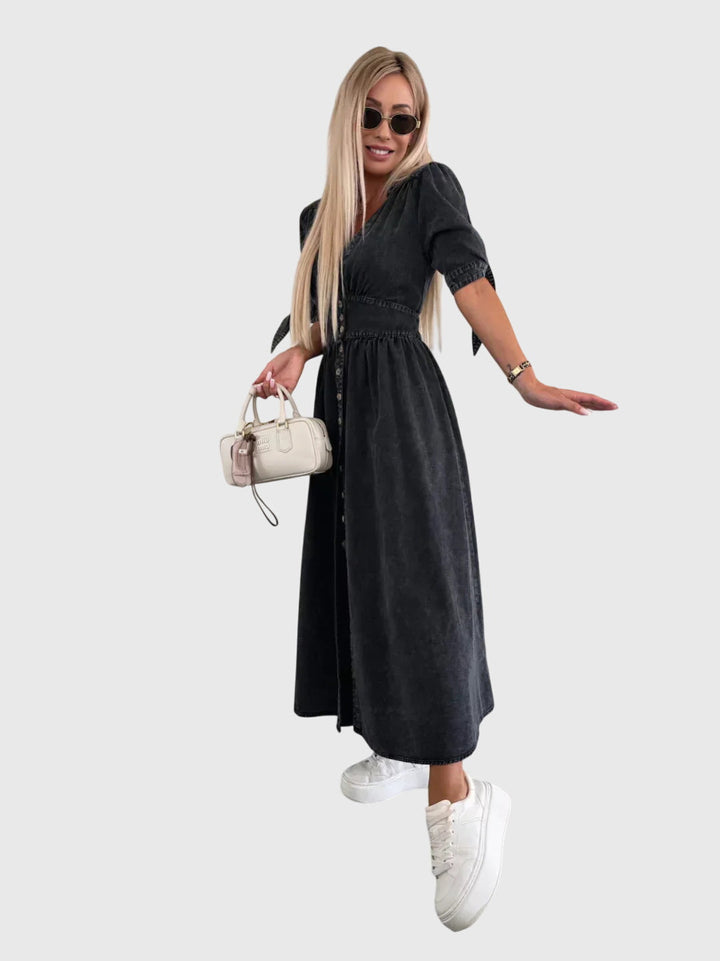 Sophia™ | Stylowa Sukienka Dżinsowa