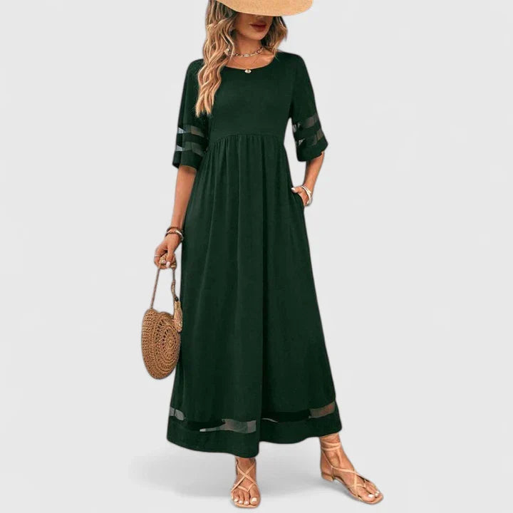 Delymarina | Elegancka Midi Sukienka