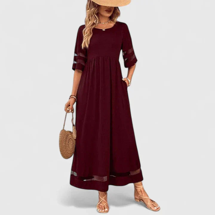 Delymarina | Elegancka Midi Sukienka