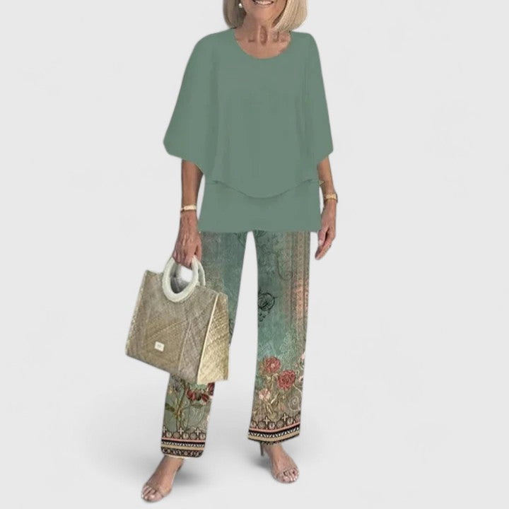 Martha | Stylowy Zestaw Dwu Częściowy
