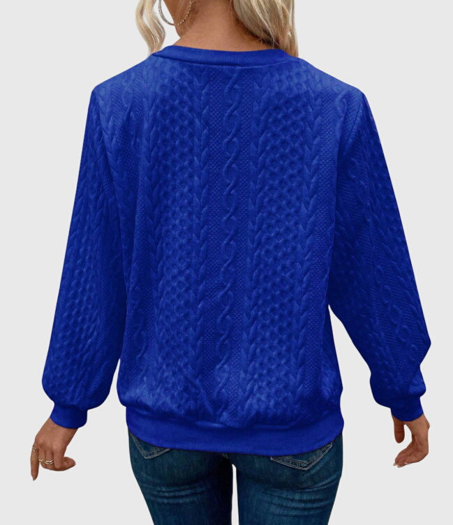 Nora™ | Sweter z zamkiem błyskawicznym