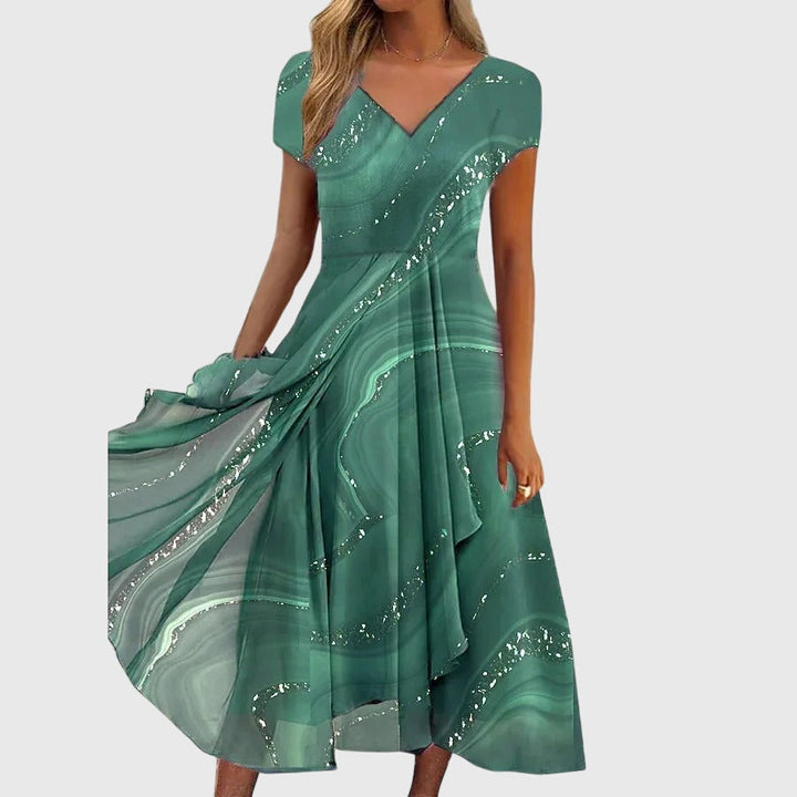 Aubrielle™ | Voollinen Midi Sukienka