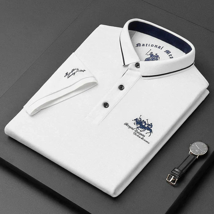 Norbert – Elegancka koszulka polo z organicznej bawełny