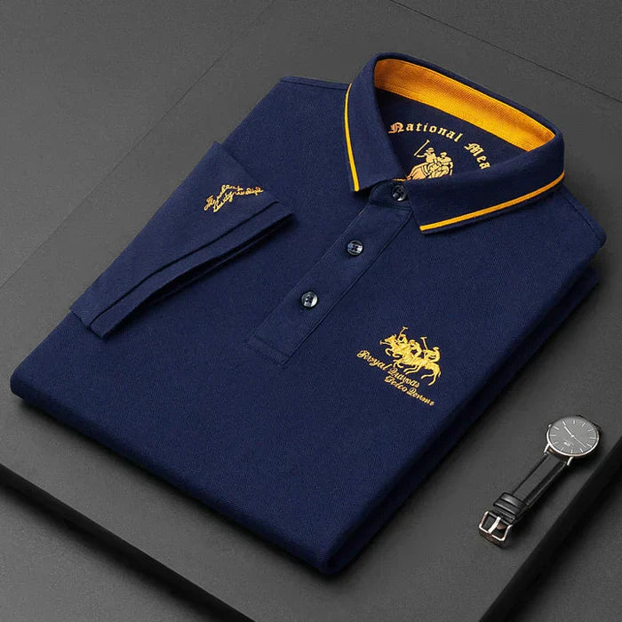 Norbert – Elegancka koszulka polo z organicznej bawełny