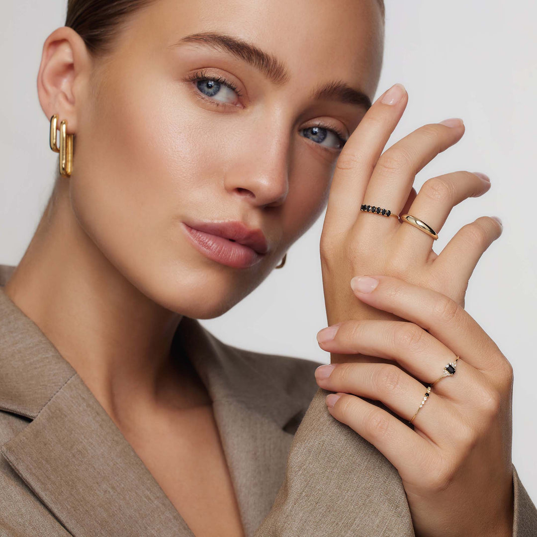 Velerianne | Pierścionek Stały 14k Złoto
