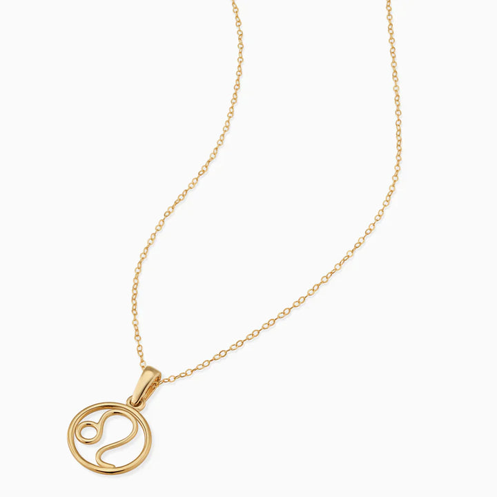 Rosalyette | Naszyjnik z Znakiem Zodiaku 18k Złoto