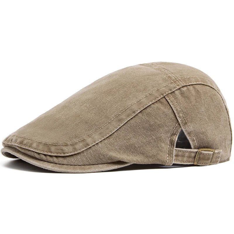 Jakub – Stylowa czapka typu flat cap na każdą porę roku