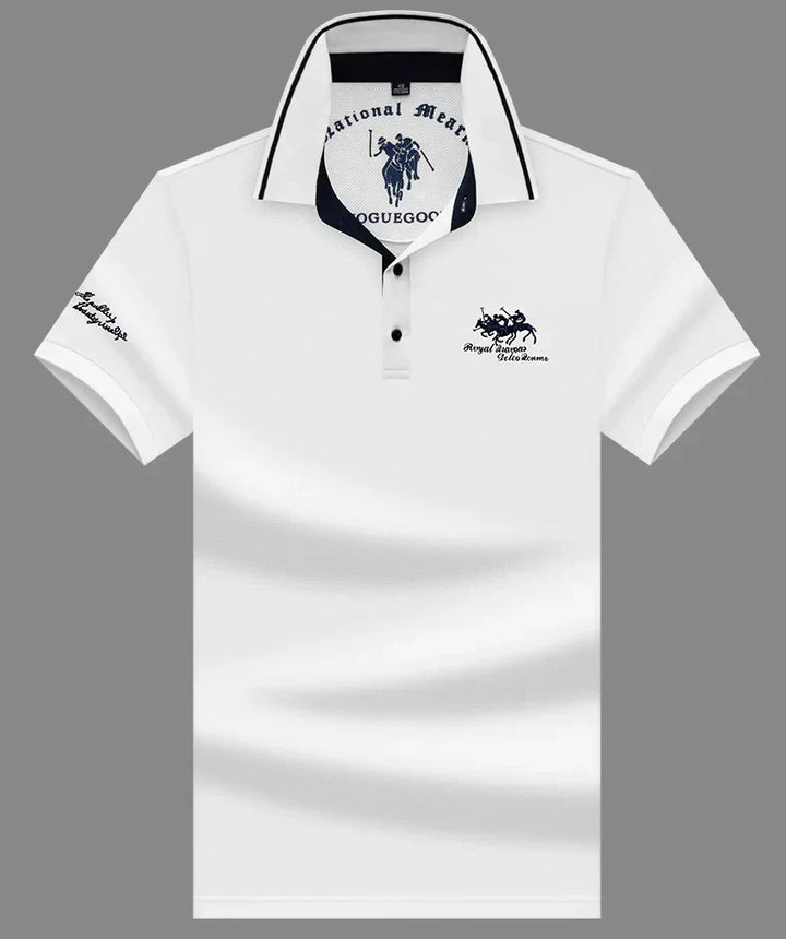 Norbert – Elegancka koszulka polo z organicznej bawełny