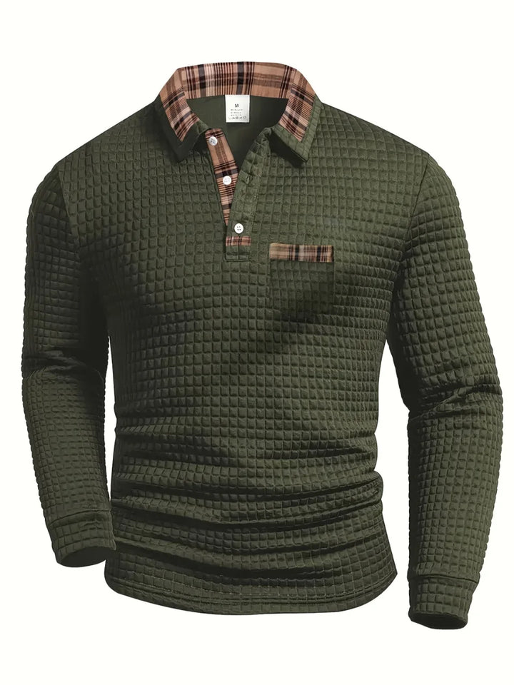 Armand – Koszulka polo w kratkę