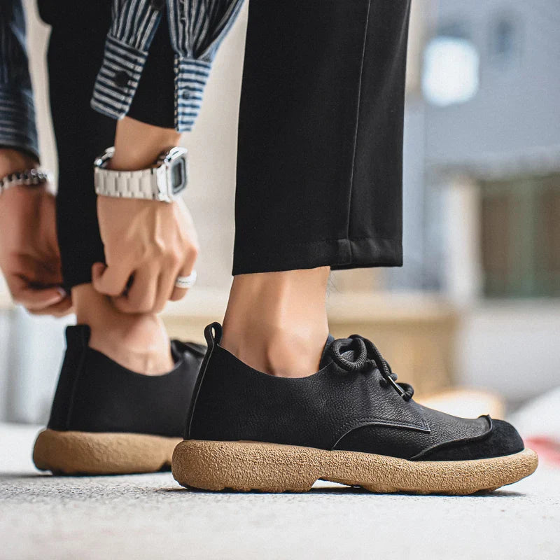 Szymanski® – Skórzane Buty Ortopedyczne z Bydlęcej Skóry ⏐ Edycja Premium