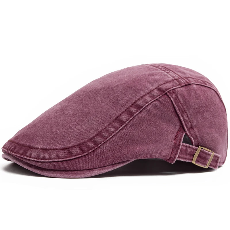 Jakub – Stylowa czapka typu flat cap na każdą porę roku