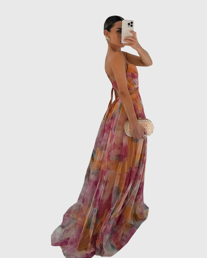 Giselle™ | Kwiatowa Maxi Sukienka