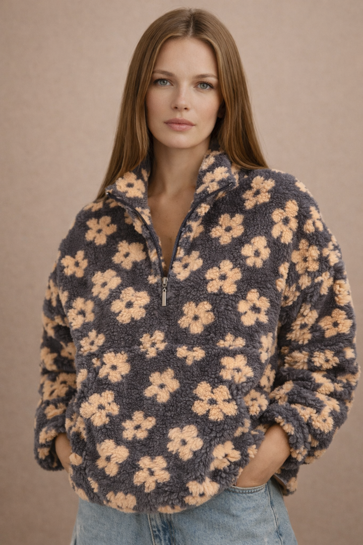 Daisy™ | Ciepła Bluza Polarowa Bloom