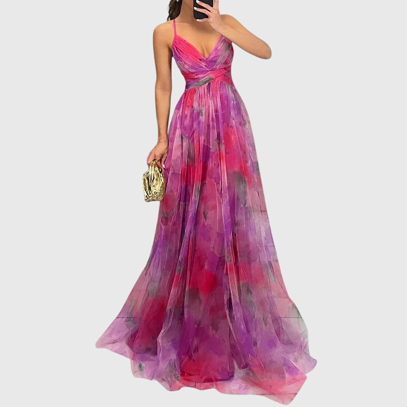 Giselle™ | Kwiatowa Maxi Sukienka