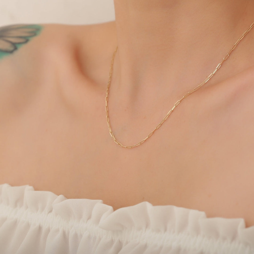Tiaralynn | Pieni Paperikaulakoru 18K Złoto