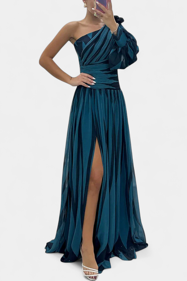 Aubryzah | Stylowa Maxi Sukienka