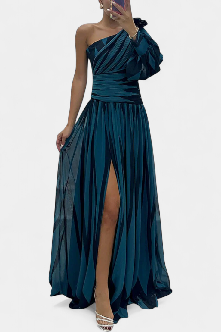 Aubryzah | Stylowa Maxi Sukienka