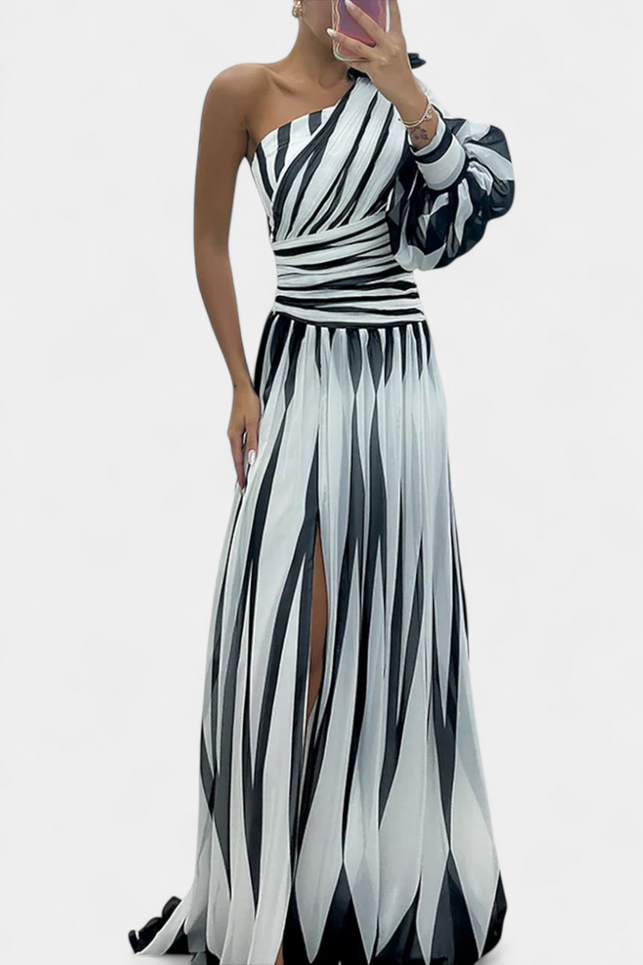 Aubryzah | Stylowa Maxi Sukienka