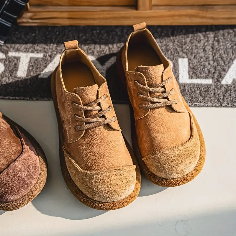Szymanski® – Skórzane Buty Ortopedyczne z Bydlęcej Skóry ⏐ Edycja Premium