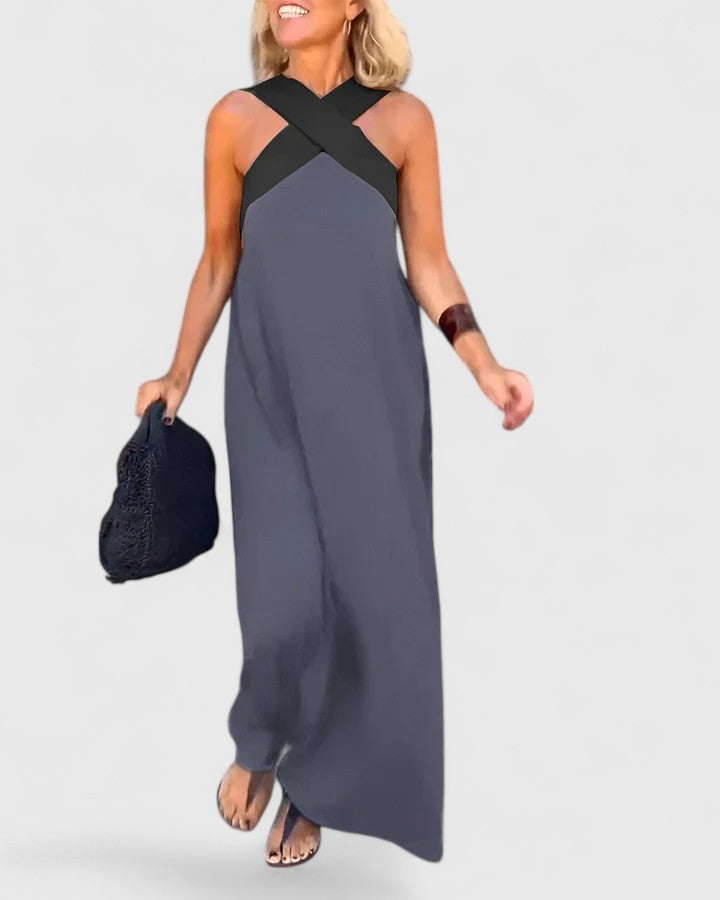 Evangeline™| Elegancka Sukienka z Odkrytym Plecami