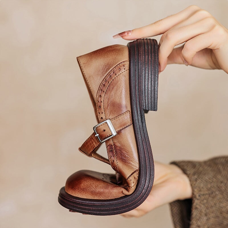Zofia™ – Eleganckie Skórzane Buty