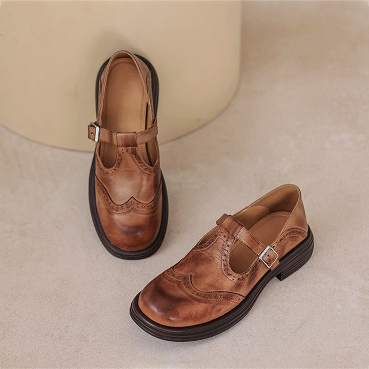 Zofia™ – Eleganckie Skórzane Buty