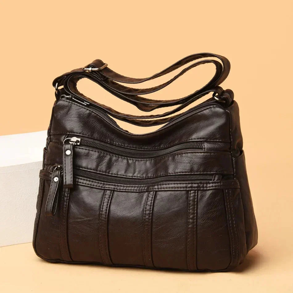 Teresa - skórzana torba typu crossbody