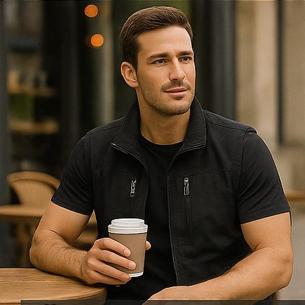 Yaromir – Oddychająca kamizelka cargo z wieloma kieszeniami